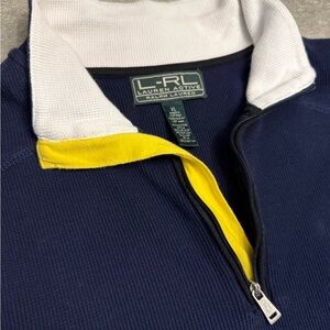 EUC Lauren Ralph Lauren Active Women’s Quarter-zip - Fitted XL